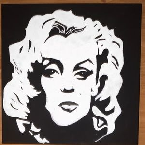 Marilyn Monroe painting